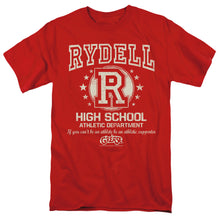 Load image into Gallery viewer, Grease Rydell High Mens T Shirt Red