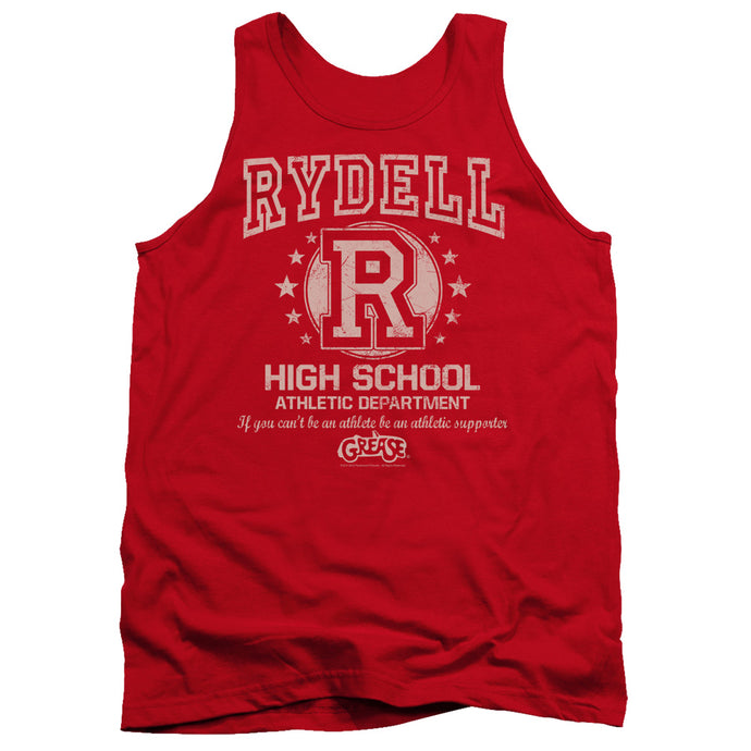 Grease Rydell High Mens Tank Top Shirt Red