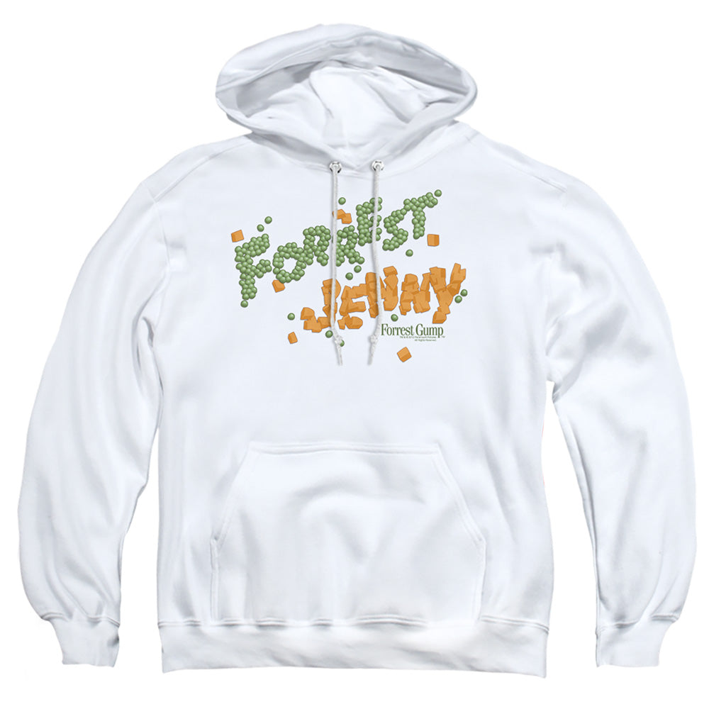Forrest Gump Peas And Carrots Mens Hoodie White