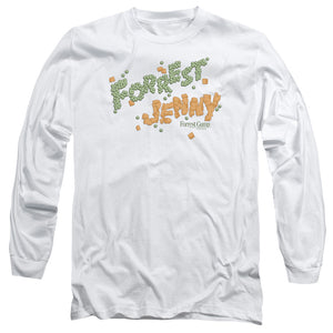 Forrest Gump Peas And Carrots Mens Long Sleeve Shirt White
