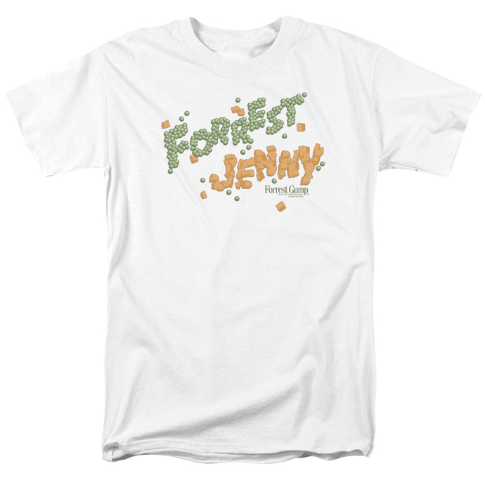 Forrest Gump Peas And Carrots Mens T Shirt White