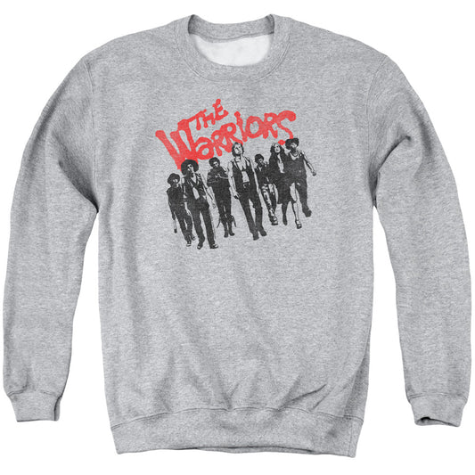 The Warriors The Gang Mens Crewneck Sweatshirt Athletic Heather