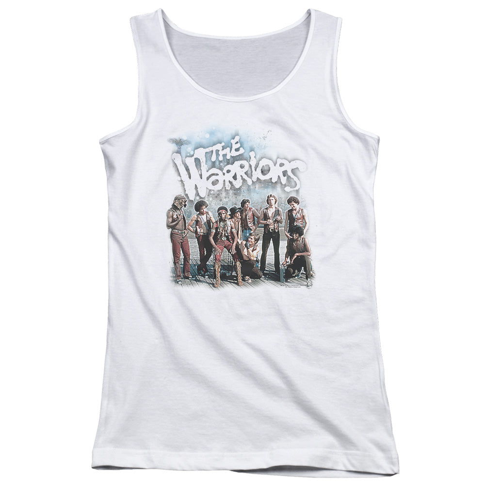 The Warriors Amusement Womens Tank Top Shirt White