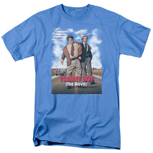 Tommy Boy Movie Poster Mens T Shirt Carolina Blue