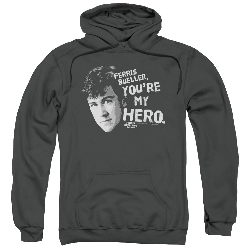 Ferris Buellers Day Off My Hero Mens Hoodie Charcoal