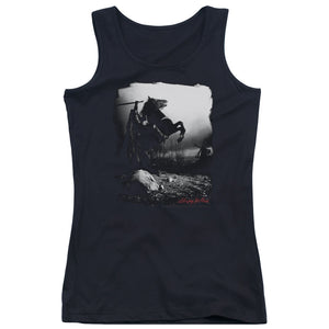 Sleepy Hollow Foggy Night Womens Tank Top Shirt Black