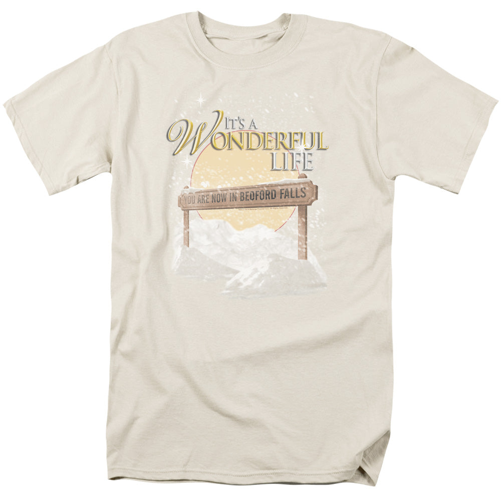 Its A Wonderful Life Wonderful Story Mens T Shirt Cream