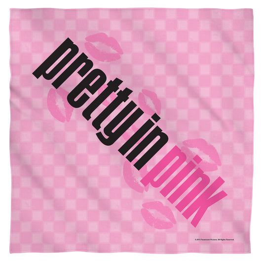 Pretty In Pink Kiss Me Bandana