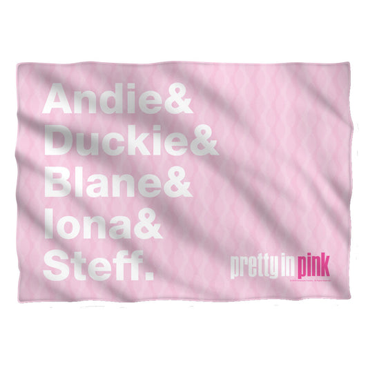 Pretty In Pink The List Pillow Case