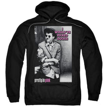 Load image into Gallery viewer, Pretty In Pink I Wouldve Mens Hoodie Black