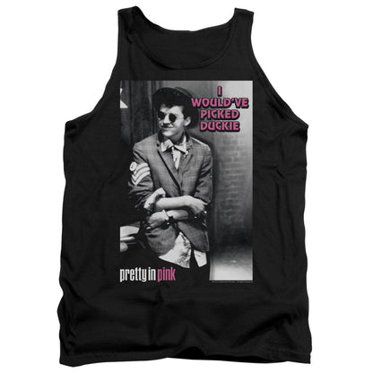 Pretty In Pink I Wouldve Mens Tank Top Shirt Black