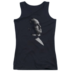 The Godfather Graphic Vito Womens Tank Top Shirt Black
