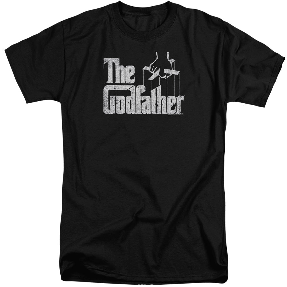 The Godfather Logo Mens Tall T Shirt Black