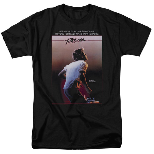 Footloose Poster Mens T Shirt Black