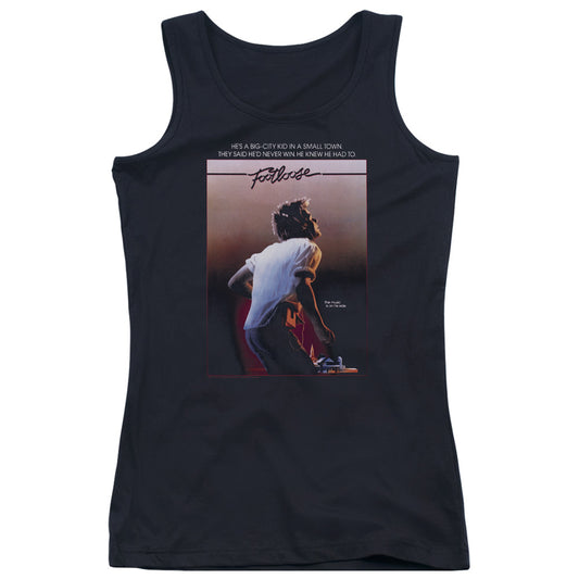 Footloose Poster Womens Tank Top Shirt Black