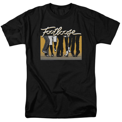 Footloose Dance Party Mens T Shirt Black