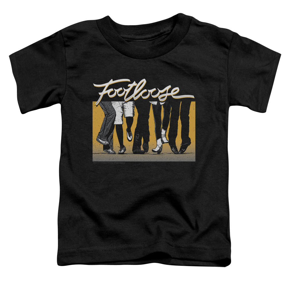 Footloose Dance Party Toddler Kids Youth T Shirt Black