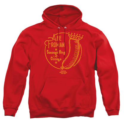 Ferris Bueller Abe Froman Mens Hoodie Red