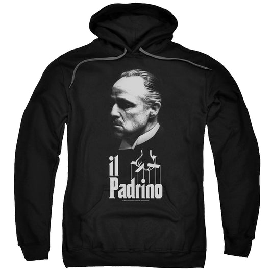The Godfather II Padrino Mens Hoodie Black