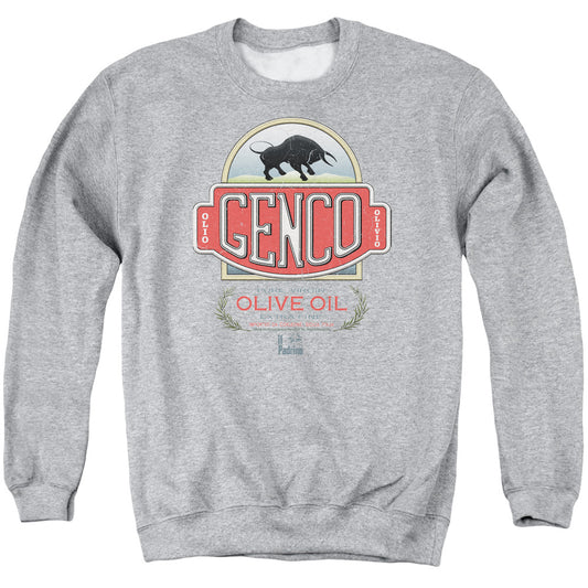 The Godfather Genco Olive Oil Mens Crewneck Sweatshirt Athletic Heather