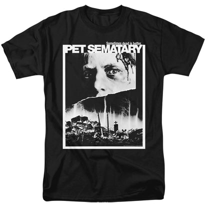 Pet Sematary Poster Art Mens T Shirt Black Officially Licensed
