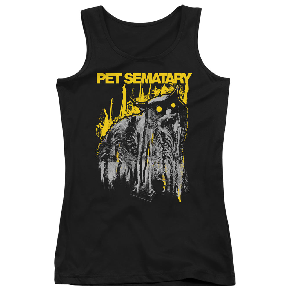 Pet Sematary Decay Womens Tank Top Shirt Black