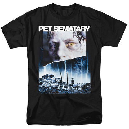 Pet Sematary Poster Art Mens T Shirt Black Officially Licensed