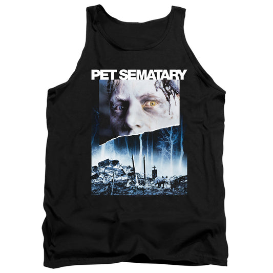 Pet Sematary Poster Art Mens Tank Top Shirt Black