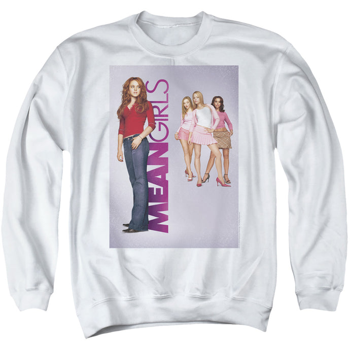 Mean Girls Poster Art Mens Crewneck Sweatshirt White