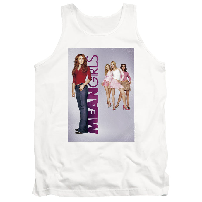 Mean Girls Poster Art Mens Tank Top Shirt White