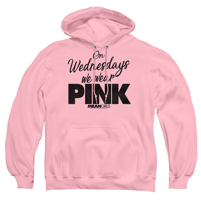 Mean Girls Pink Mens Hoodie Pink Officially Licensed