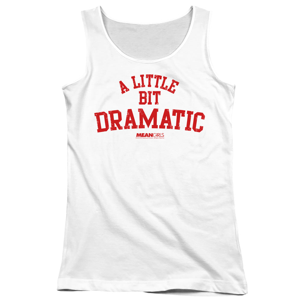 Mean Girls Dramatic Womens Tank Top Shirt White