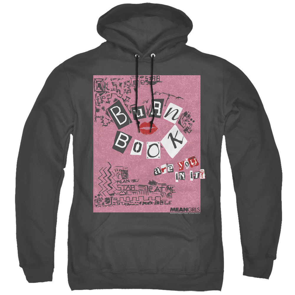 Mean Girls Burn Book Mens Hoodie Black