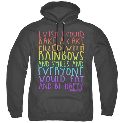 Mean Girls Rainbows And Cake Mens Hoodie Black