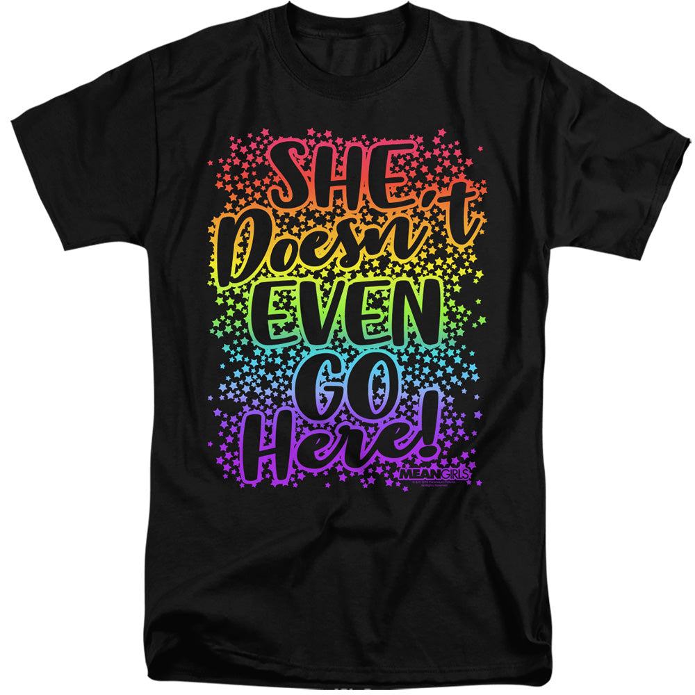 Mean Girls Doesnt Go Here Mens Tall T Shirt Black