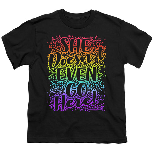Mean Girls Doesnt Go Here Kids Youth T Shirt Black