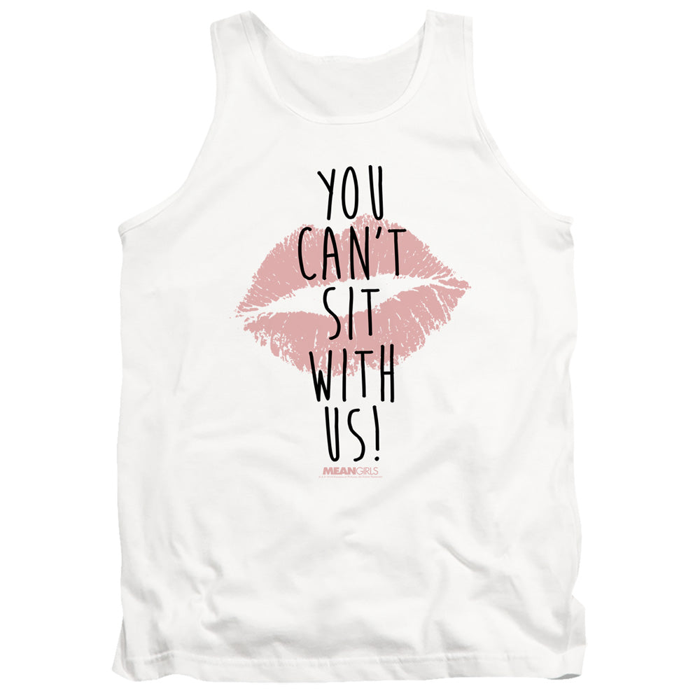 Mean Girls You Cant Sit With Us Mens Tank Top Shirt White