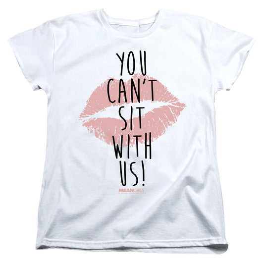 Mean Girls You Cant Sit With Us Womens T Shirt White