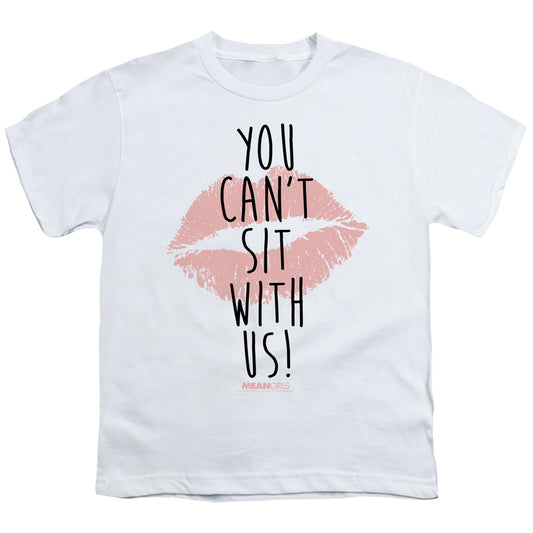 Mean Girls You Cant Sit With Us Kids Youth T Shirt White