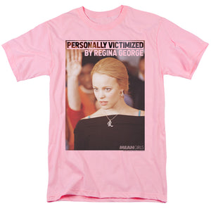 Mean Girls Regina George Victim Mens T Shirt Pink