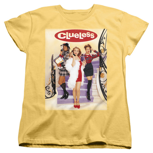 Clueless Clueless Poster Womens T Shirt Banana