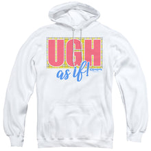 Load image into Gallery viewer, Clueless Ugh As If Mens Hoodie White