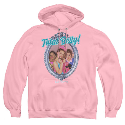 Clueless Total Betty Mens Hoodie Pink Officially Licensed