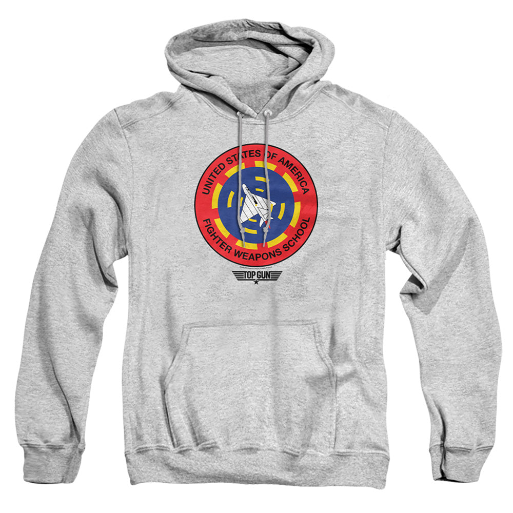 Top Gun Fighter Weapons School Mens Hoodie Athletic Heather