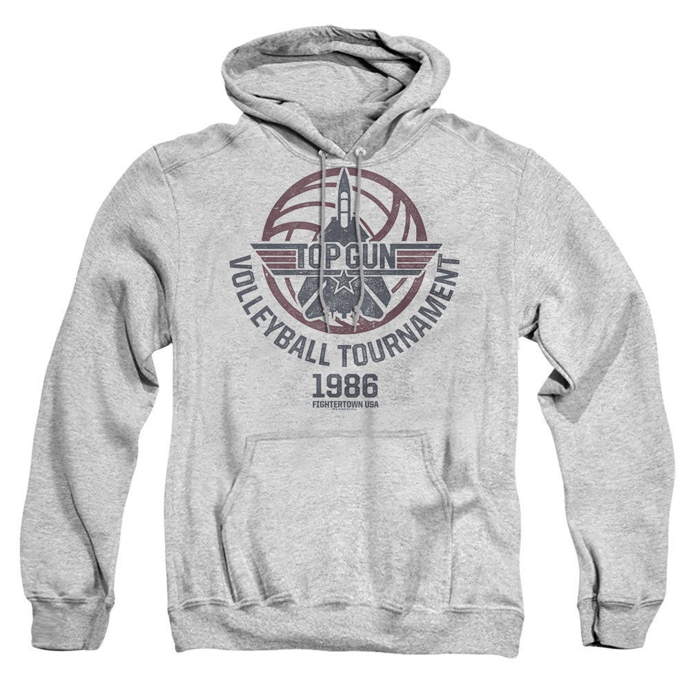 Paramount Top Gun Volleyball Grey Mens Hoodie Athletic Heather