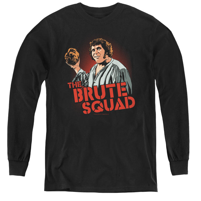The Princess Bride Brute Squad Long Sleeve Kids Youth T Shirt Black