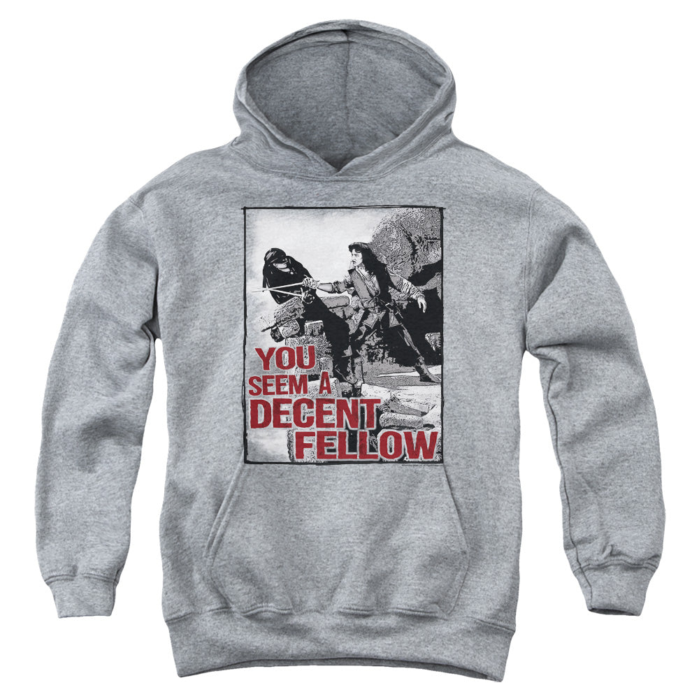 The Princess Bride Fellow Kids Youth Hoodie Heather
