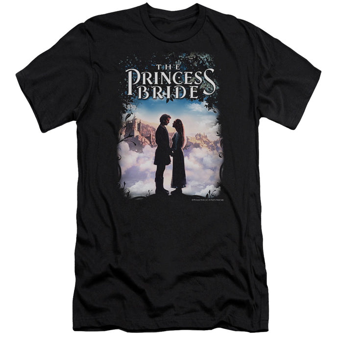 The Princess Bride Storybook Love Slim Fit Mens T Shirt Black