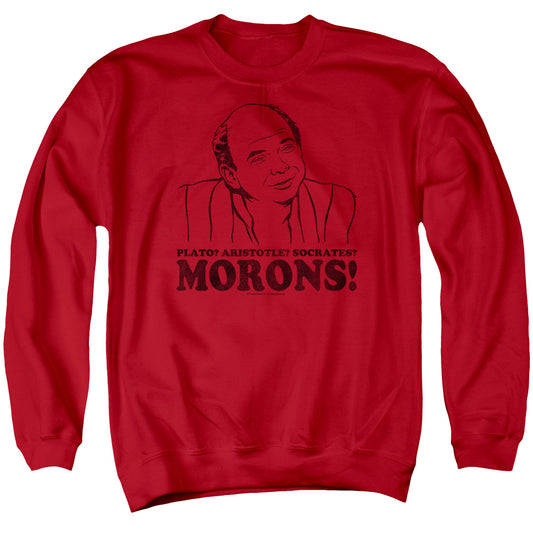 The Princess Bride Morons Mens Crewneck Sweatshirt Red