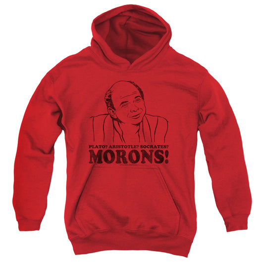 The Princess Bride Morons Kids Youth Hoodie Red